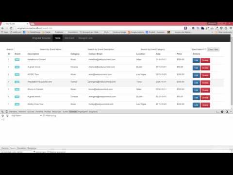 10 Custom Directives - Angular js 002 Highlighting our events