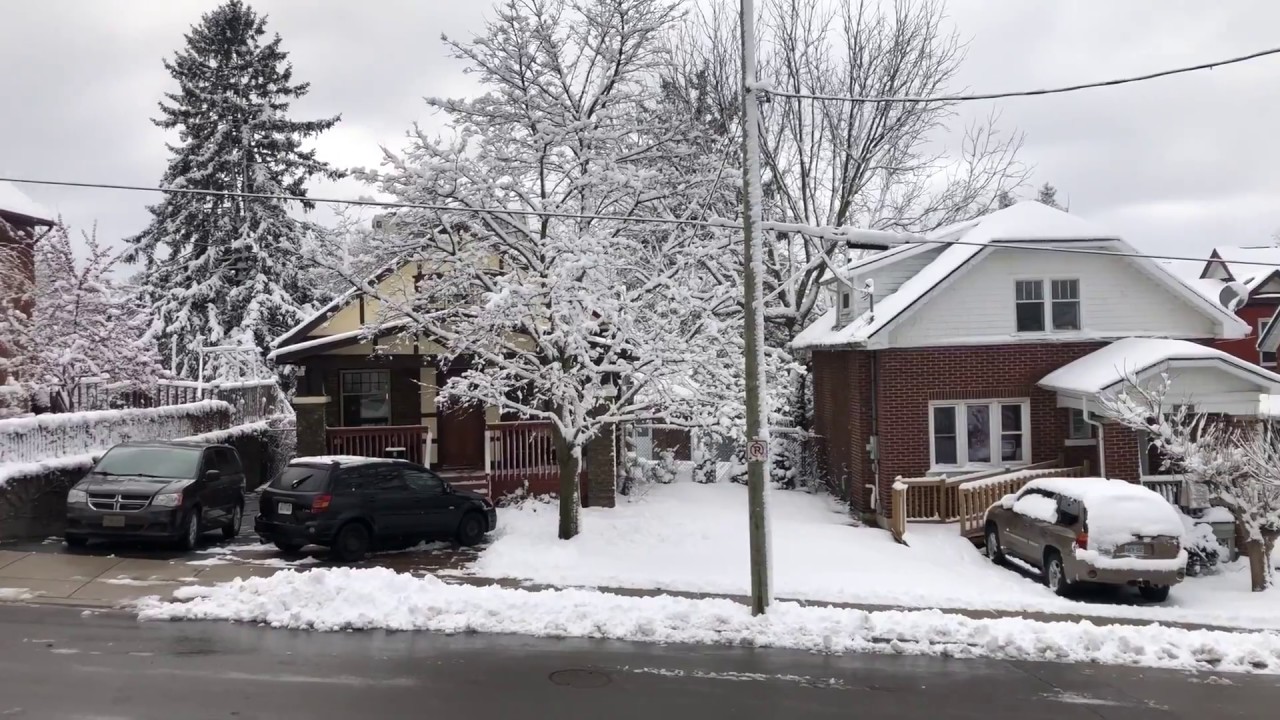 Canada Winter || awesome view || snow fall