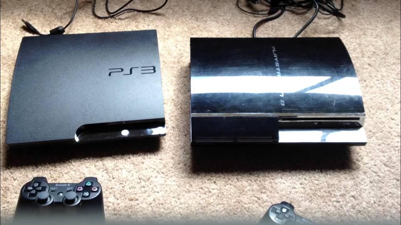 Сколько весит пс 3. Ps3 Slim. Ps3 vs ps3 Slim. PLAYSTATION 3 Slim. PLAYSTATION 3 fat vs Slim.