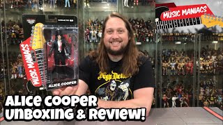 Alice Cooper McFarlane Music Maniacs Unboxing & Review!