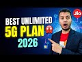 Jio Unlimited 5G Recharge Plan 2026 | Jio 5G Data Plan 2026 | New 🔥