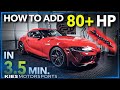 How to flash an A90 MKV 2020 Supra with BM3 to gain 80+ Horsepower in 3.5 Minutes! Supra bootmod3