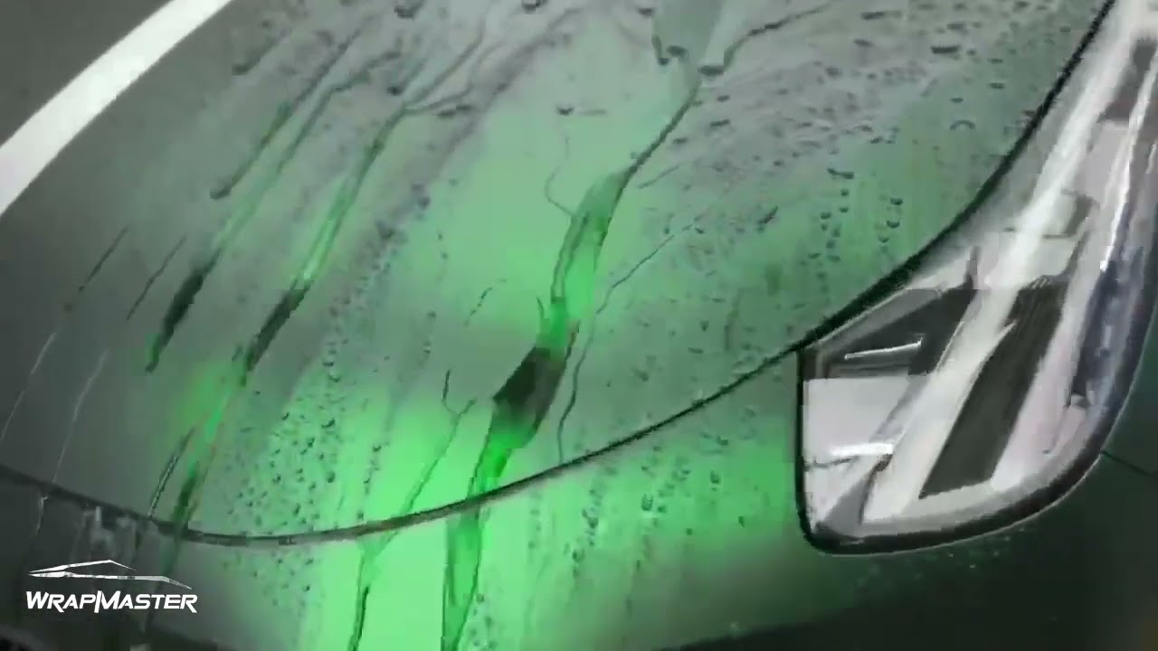 Wrapmaster 1.52*18m Oxide Chrome Green Vinyl Car Wrap