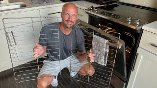 How to Clean Oven Racks | Oven Cleaning Hacks Resimi