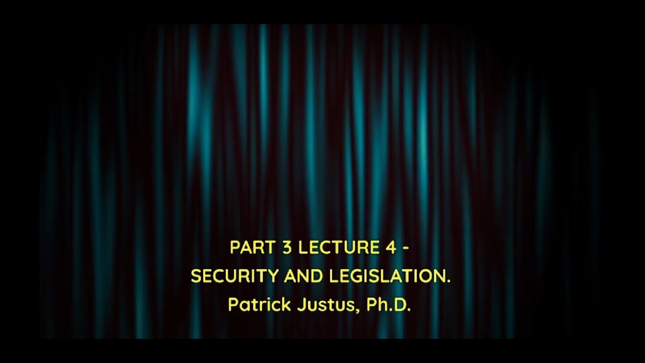 Lec 4 Part 3 IT Security & Legislation - YouTube