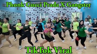 Senam Kreasi Tiktok Viral Phonk Gucci Prada  Choreo Watik Primadona