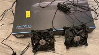 AC Infinity Aircom T9 cooling fan upgrade