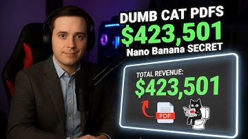 These Dumb Cat PDFs Made $423,501 (Use Nano Banana To Copy This)