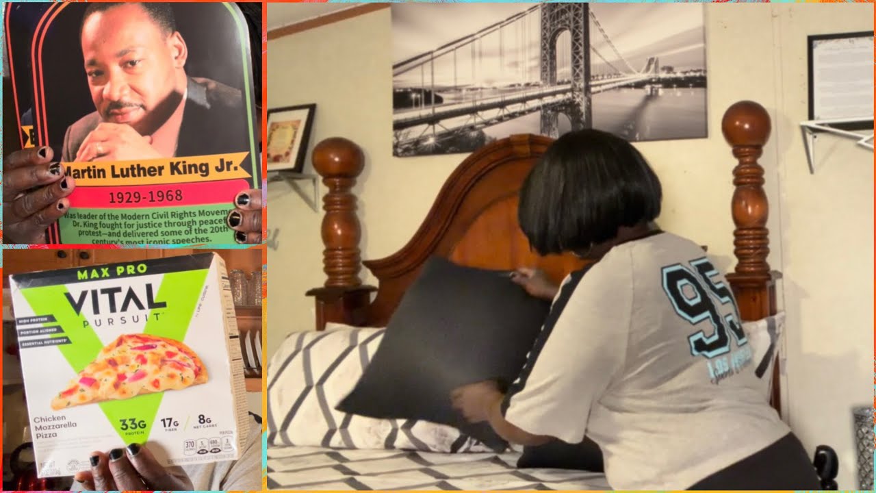 A Real Day At Home 🌞 | Cleaning, Black History Finds & Cooking a Healthy Meal 