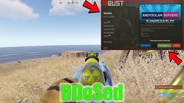 Rust - Destroying A Clan So Hard They DDoS The SERVER