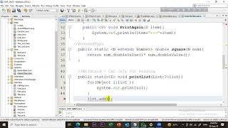 OOP - Generic Class |  Upper &amp; Lower Bounds | Wildcards (Part 3)