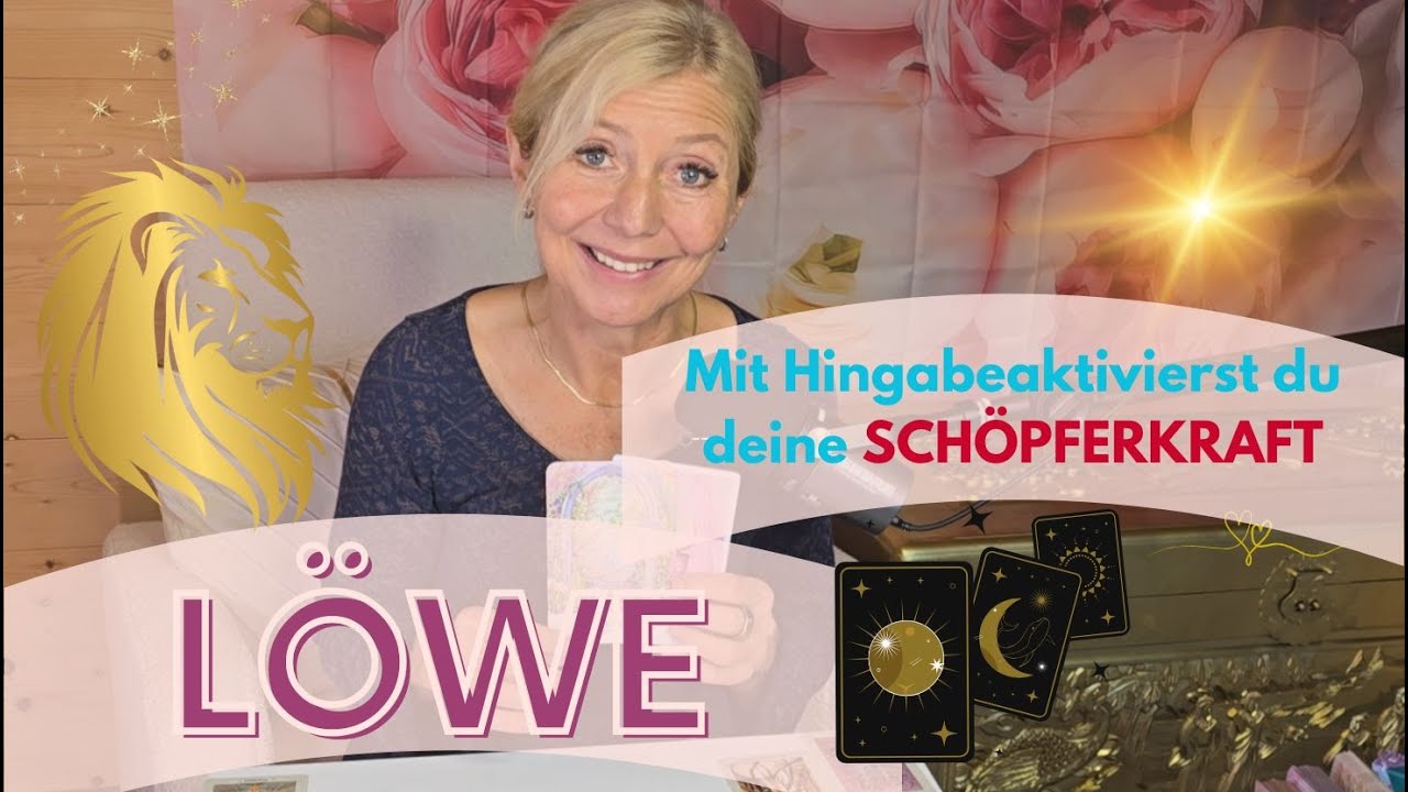 LÖWE-  Mit Hingabe aktivierst du SCHÖPFERKRAFT🦁❤️💎🌈