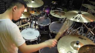 Wilfred Ho - Guthrie Govan - Wonderful Slippery Thing - Drum Cover