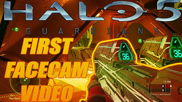 MY FIRST FACECAM VIDEO!!! (Halo 5 Arena Assault Gameplay)