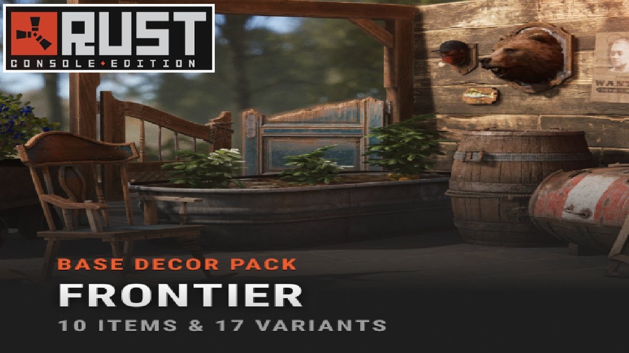 ℝ𝕌𝕊𝕋 ℂ𝕆ℕ𝕊𝕆𝕃𝔼- Frontier Decor Pack COMING SOON! - YouTube