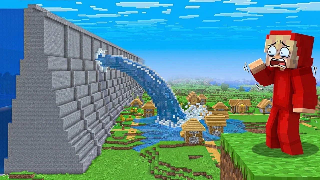 Alla Minecraft Tsunamis i En Video