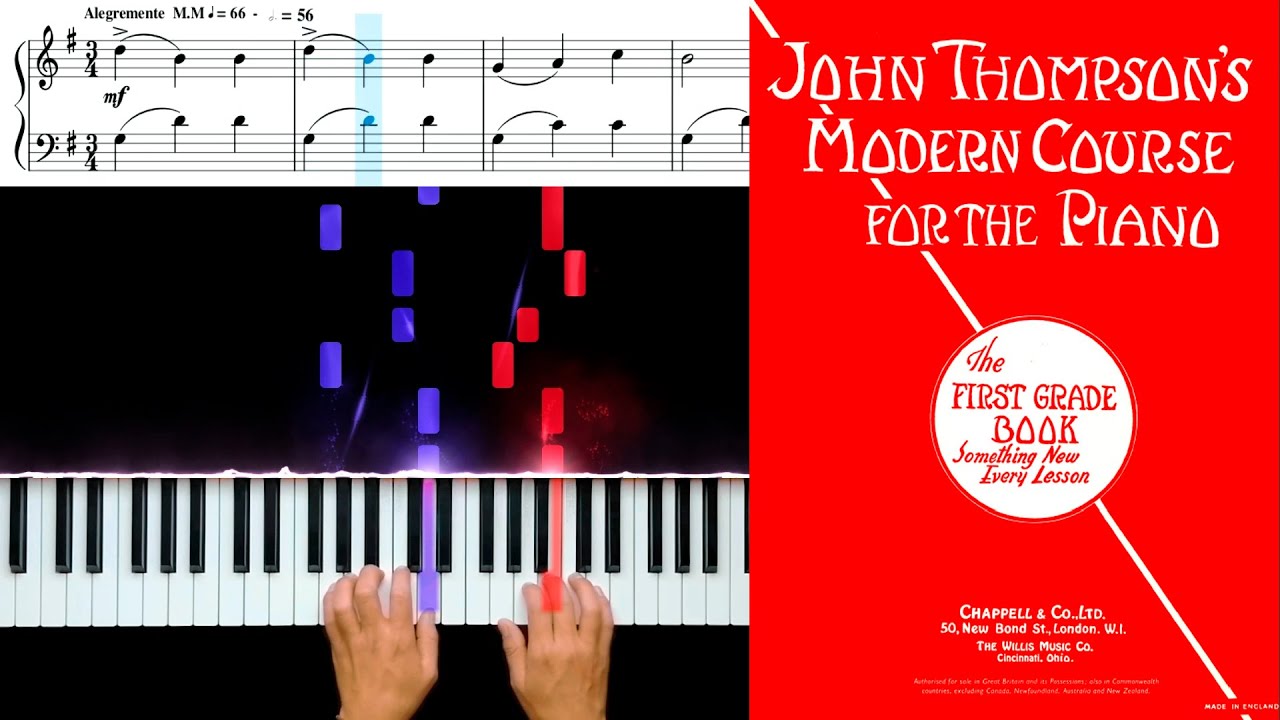 23. Baile Holandes (Doutgh Dance) - John Thompson's Modern Course for the Piano 1st Grade