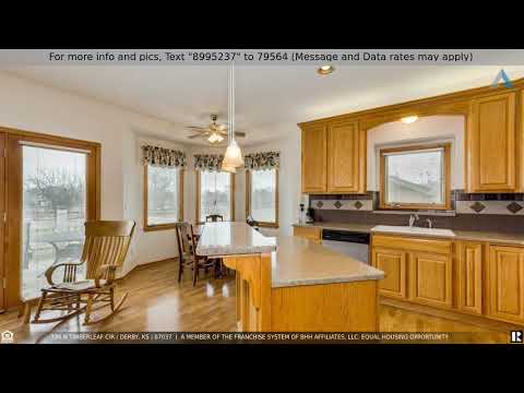736 N Timberleaf Cir, Derby, KS home video tour