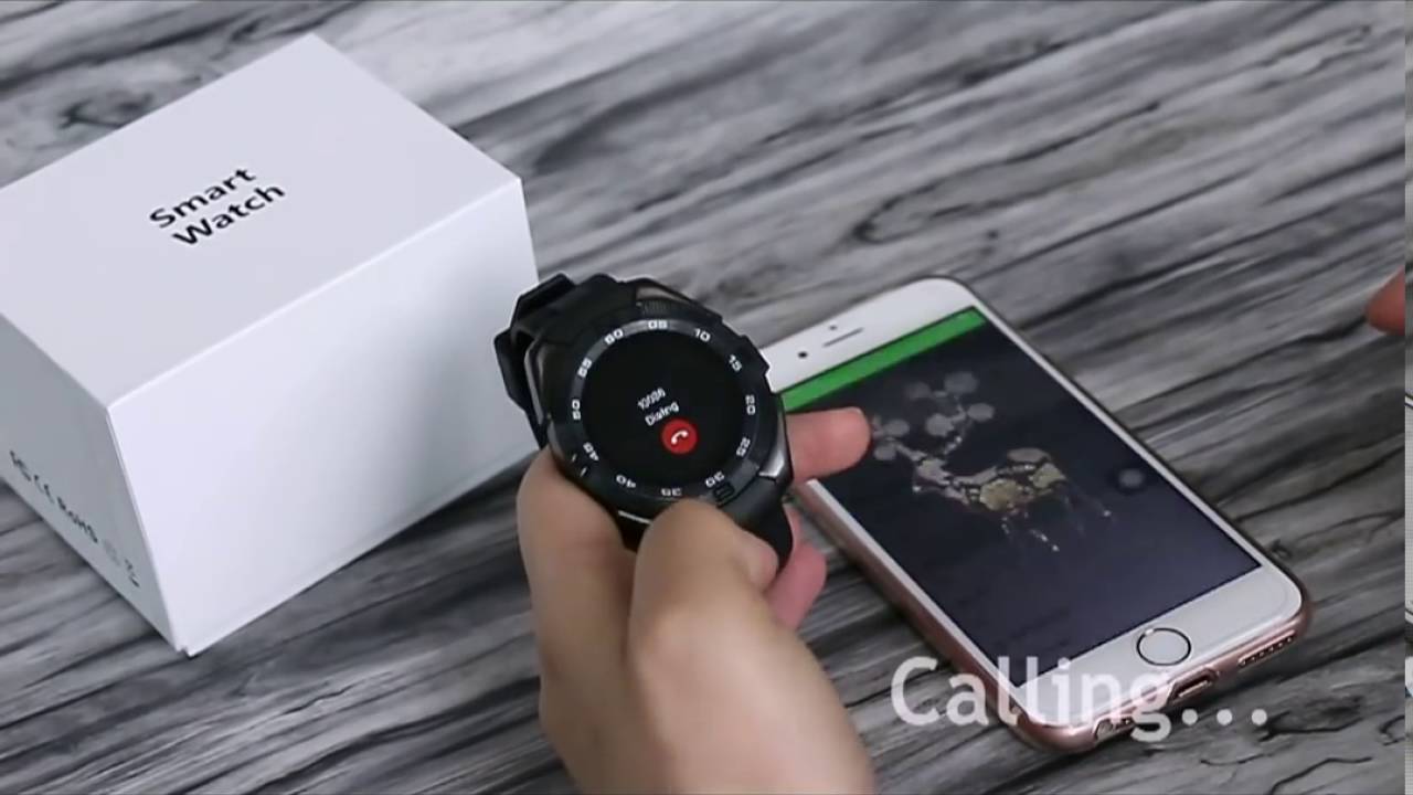 G5 Smart Watch Round Screen Always Bright Dial  Multi-Language