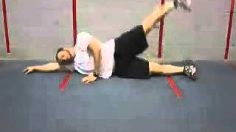 Side Lying Hip Abduction Internal Rotation