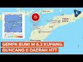 Gempa Magnitudo 6,3 Guncang Kupang dan 6 Daerah di NTT Dini Hari 🌍