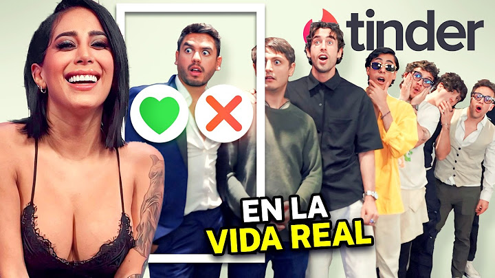 TINDER EN LA VIDA REAL