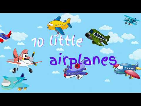 10 Little Airplanes