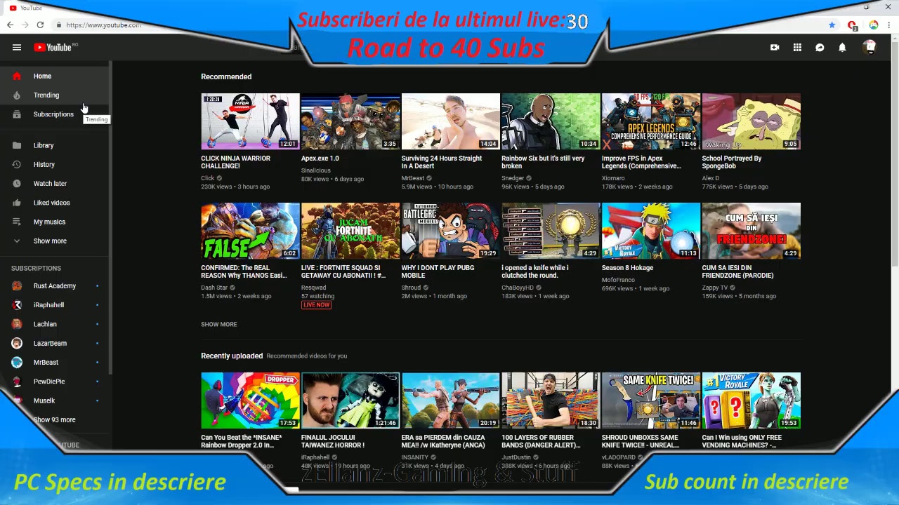 Overlay test 2 - YouTube