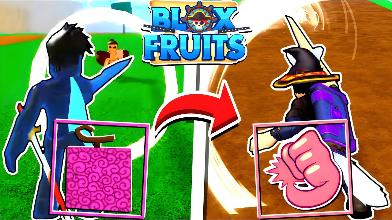 NOVAS FRUTAS do UPDATE vs FRUTAS ANTIGAS do BLOX FRUITS! 