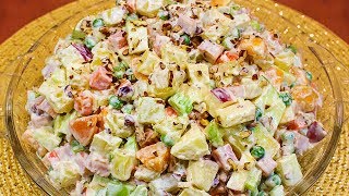 ENSALADA NAVIDEÑA SUPER ESPECIAL | NAVIDAD 2019 | Sazón y Corazón