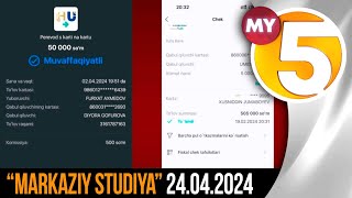 "Markaziy studiya" ko'rsatuvi 24.04.2024