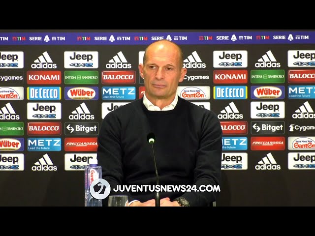 Conferenza Allegri pre Sampdoria-Juventus: “La squadra ha bisogno di Dybala. Deve stare sereno”