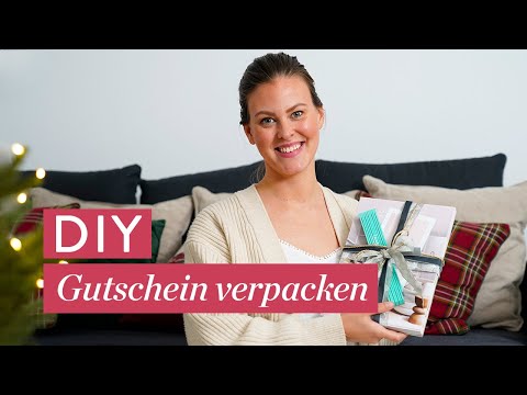 Einfache Tipps zum Gutschein verpacken 2020 | DIY Westwing