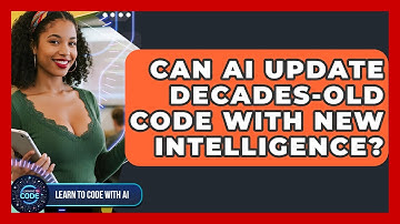 Can AI Update Decades-old Code With New Intelligence? - Learning To Code With AI