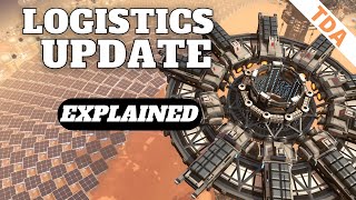 Logistics update  No more stray vessels! | Dyson Sphere Program