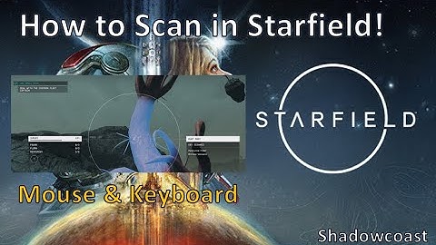 How to Scan in Starfield - Basic Scanning on Planets (Mouse and Keyboard)!