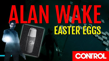 4 Alan Wake EASTER EGG locations | Control