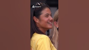 Emma Raducanu Watches Carlos Alcaraz 👀