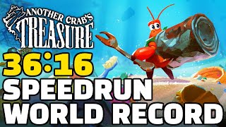 Another Crab's Treasure Any% Speedrun in 36:16 (Former World Record)
