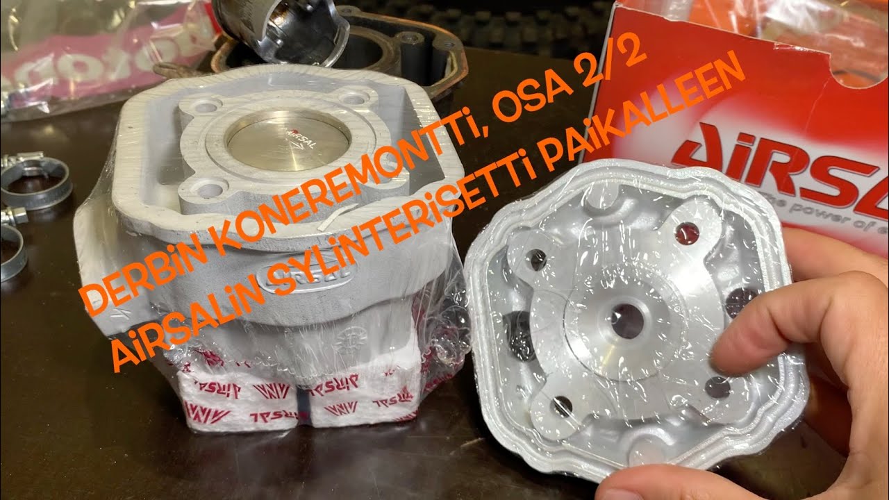 Derbi Senda, koneremontti, osa 2, 10.6. 2021