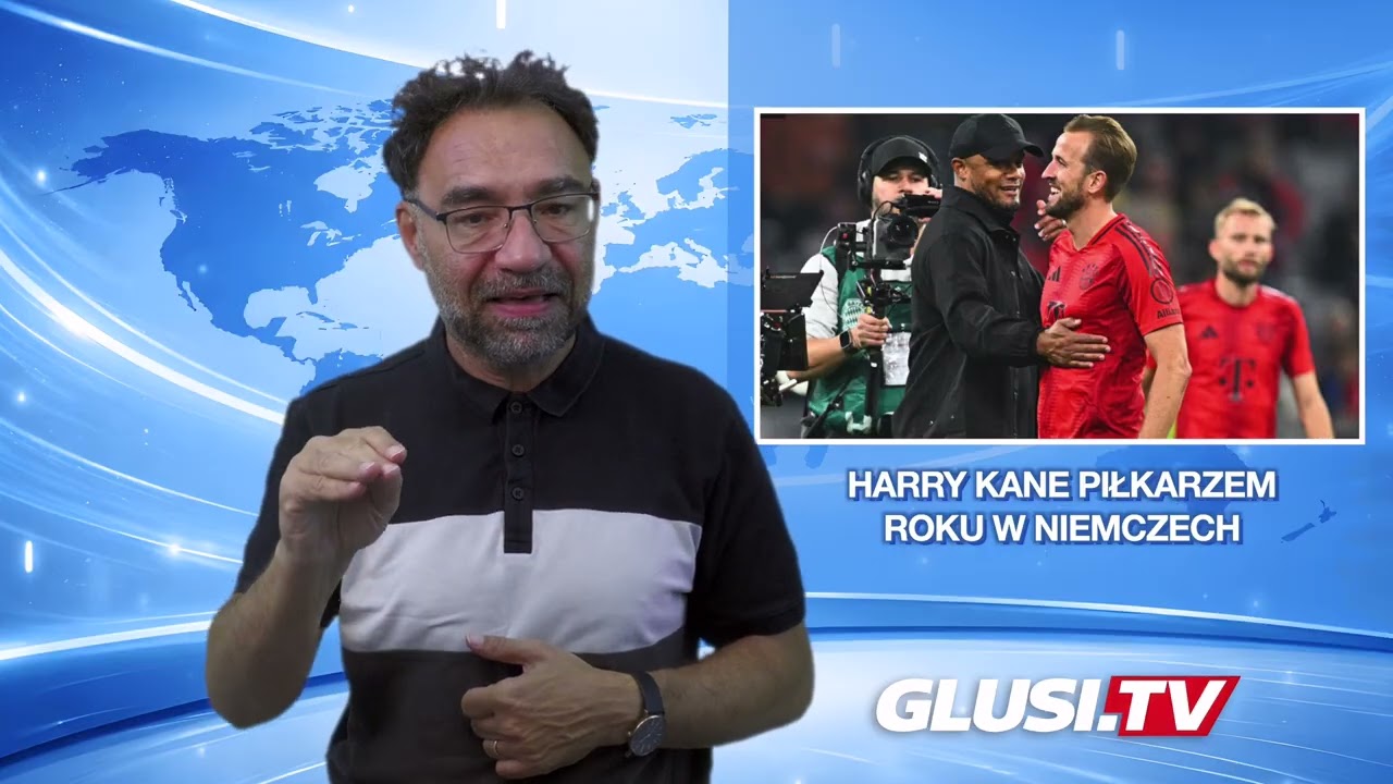 Harry Kane piłkarzem roku w Niemczech