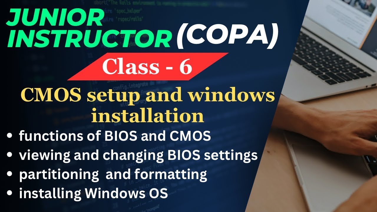 JUNIOR INSTRUCTOR | COMPUTER OPERATOR AND PROGRAMMING ASSISTANT | COPA ...