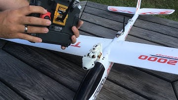 Phoenix 2000 FPV camera mount with turnigy 9x mod