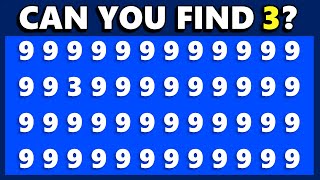 Challenge Your Vision: Spot the Odd Numbers in this Puzzle Quiz!