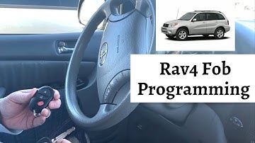 How To Program A Toyota RAV4 Remote Key Fob 2001 - 2005 DIY Tutorial