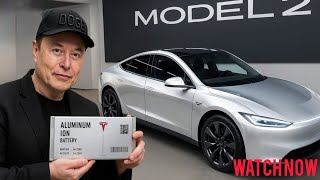Tesla Model 2: $15,990 Car With a Game-Changing Battery