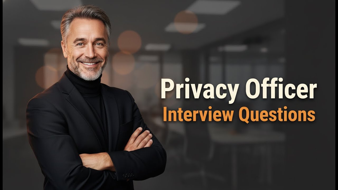 Common Privacy Officer Interview Questions [Best Answers & Tips] - YouTube