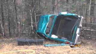 Man arrested after rollover accident