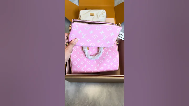 LOUIS VUITTON LV M13914 Speedy P9 Bandouliere 30 Candy Pink Monogram Calf Leather 2025ss Handbag