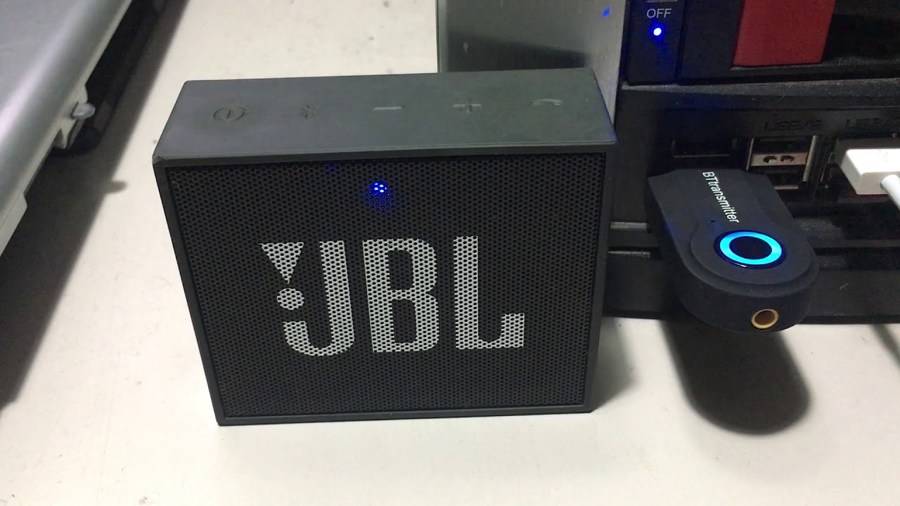 BT Transmitter to JBL Speaker not connecting YouTube